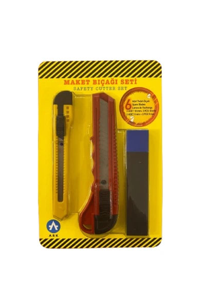 18 mm ve 9 mm Maket Bıçağı Seti ürün görseli 1
