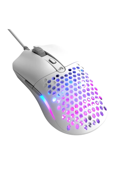 Glorious Model O Eternal Rgb Kablolu Gaming Mouse - 55G Ağırlık - Rgb - 6 Tuş - 12K Dpı - Beyaz ürün görseli 1