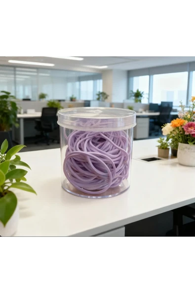 Çok Amaçlı Hobi ve Ofis Lastik Bant Seti Pastel Renk 70 gr. ürün görseli 1