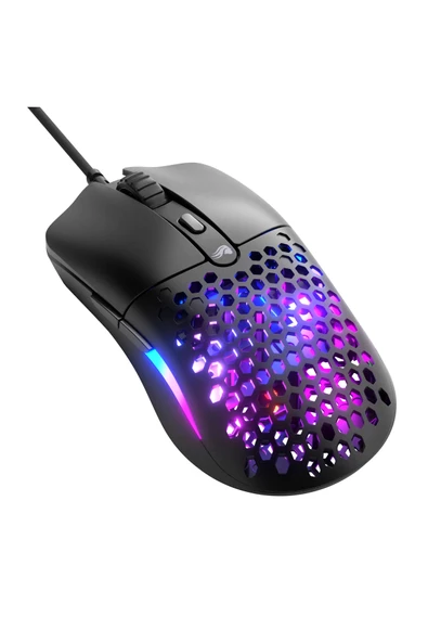 Glorious Model O Eternal Rgb Kablolu Gaming Mouse - 55G Ağırlık - Rgb - 6 Tuş - 12.000 Dpı - Siyah ürün görseli 1