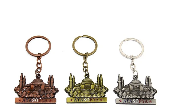 Metal Ayasofya Anahtarlık ürün görseli 1