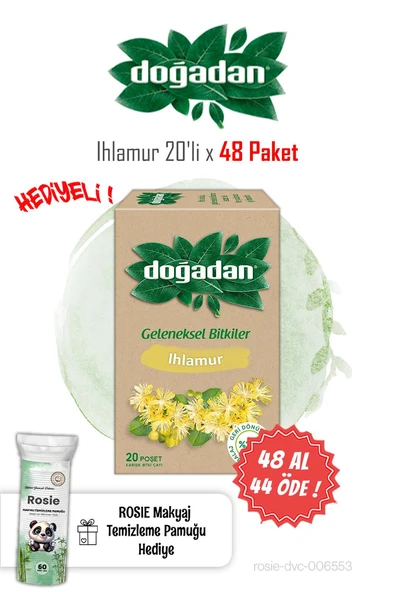 Doğadan Ihlamur Çayı 20'li 48 AL 44 ÖDE ve ROSIE ürün görseli 1