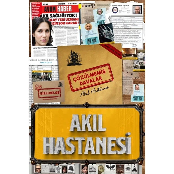 Akıl Hastanesi Dedektiflik Oyunu, Cinayet Çözme ve Katili Bulma Oyunu, Suçluyu Bulma- Dedektif Oyunu ürün görseli 1