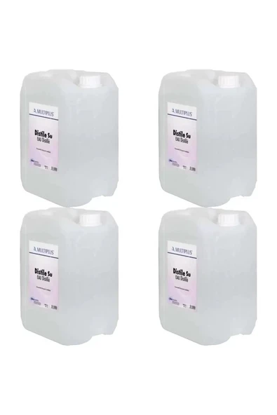 Multiplus Distile Saf Su 5 Lt Bidon 4 Adet ürün görseli 1