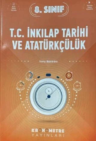 Kronometre 8.Sınıf İnkilap Tarihi Soru Bankası ürün görseli 1