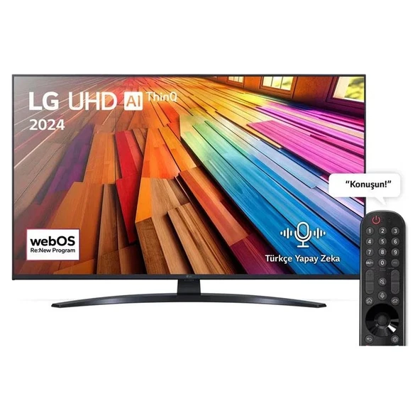 LG 86UT8100 86" 218 Ekran Uydu Alıcılı 4K Ultra HD Smart LED TV ürün görseli 1