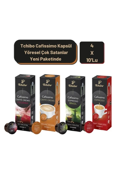 Cafissimo Kapsül Karma 4x10 Paket - Resim 2