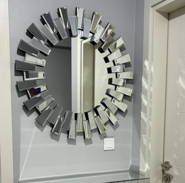PİYANO AYNA 80CM(GÜMÜŞ) ürün görseli 1