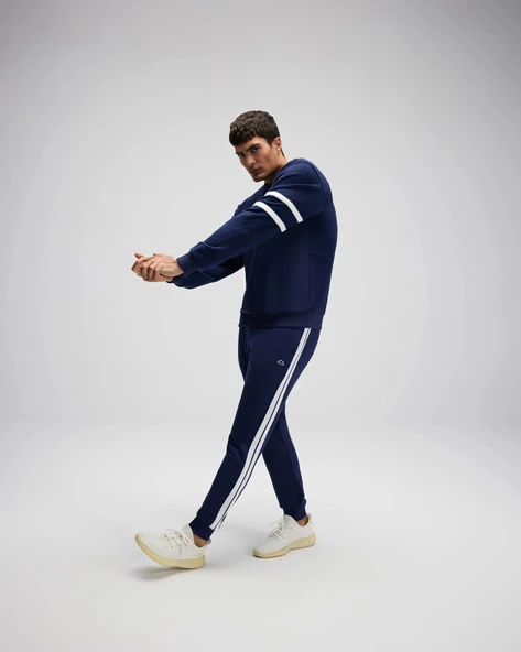 Ellesse EM618 Erkek Lacivert Sweat - Resim 2