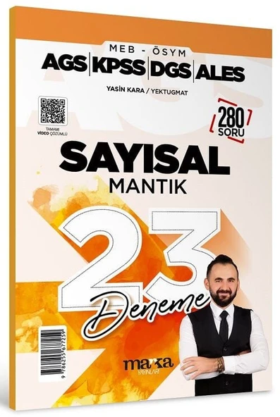 Marka KPSS MEB-AGS ALES DGS Sayısal Mantık 23 Deneme Çözümlü Yektuğ Mat - Yasin Kara Marka Yayınları ürün görseli 1