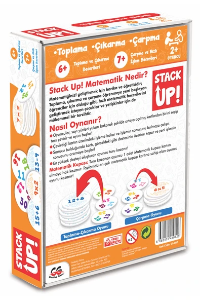 Stack Up! Matematik Kutu Oyunu - Resim 2