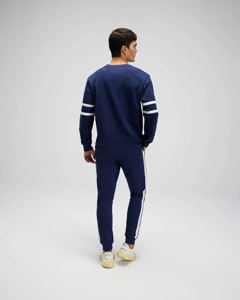 Ellesse EM618 Erkek Lacivert Sweat - Resim 3