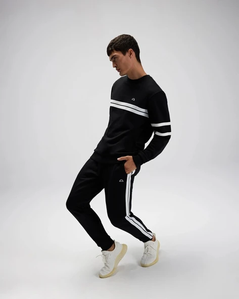 Ellesse EM618 Erkek Siyah Sweat - Resim 2