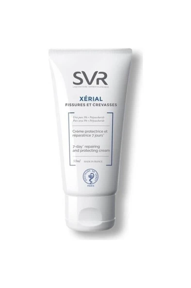 SVR Xerial Fissures Et Crevasses Kuru ve Çok Yıpranmış El ve Ayaklar için Onarıcı Bakım Kremi 50 ml ürün görseli 1