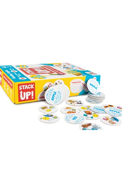 Stack Up! İngilizce Kelime Ve Şekil Kutu Oyunu - Resim 2