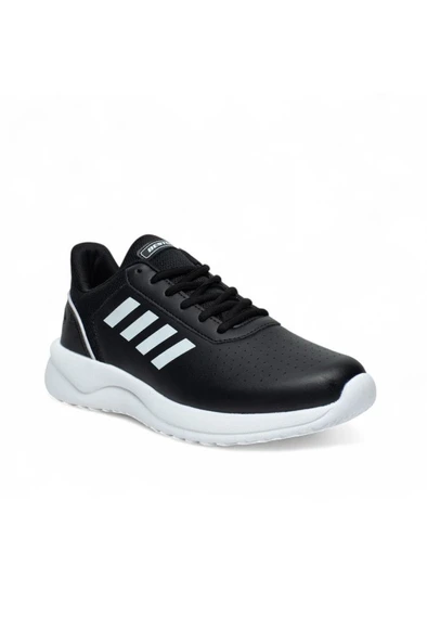Best Of B100-26 Deri Anatomik Sneaker Siyah Beyaz 36-40 ürün görseli 1