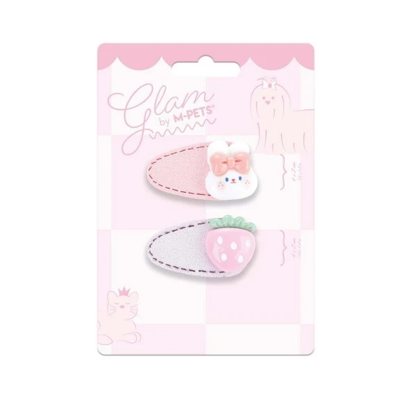 M-Pets Glam Figürlü Kedi ve Köpekler İçin Aksesuar Toka Pembe ürün görseli 1