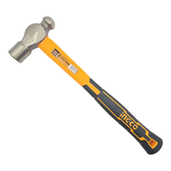 Ingco HBPH88032 32oz/900gr Endüstriyel Fiberglas Saplı Bilyeli Çekiç/Bombe Başlı Çekiç ürün görseli 1