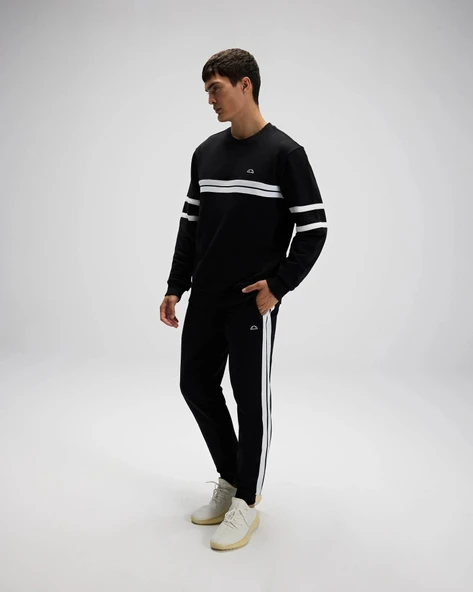 Ellesse EM618 Erkek Siyah Sweat - Resim 6