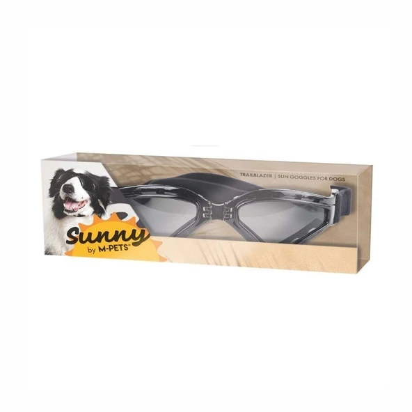 M-Pets Sunny Trailblazer Köpek Gözlüğü Siyah ürün görseli 1