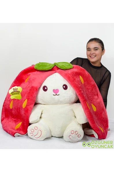 Pababo Çilek Tavşan Çantalı 180 cm - Resim 2