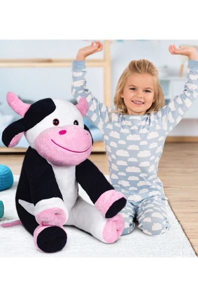 Özgüner Oyuncak Harika Peluş 110 Cm Oturan Inek ürün görseli 1