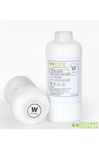 Pababo Dtf Mürekkebi White (beyaz) 1000ml ürün görseli 1