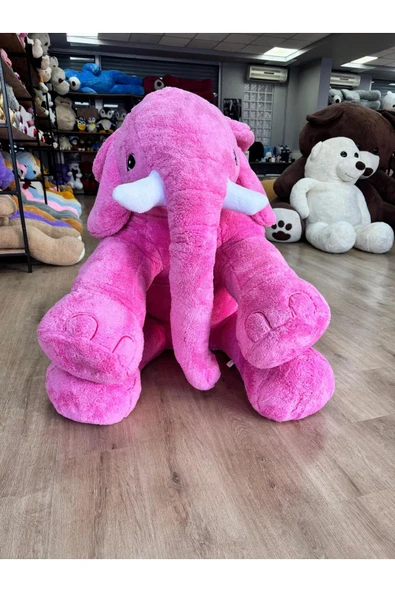 Özgüner Oyuncak Büyük Boy 150 Cm Fil Peluş Oyuncak - Çocuklar İçin En Sevimli Hediye ürün görseli 1