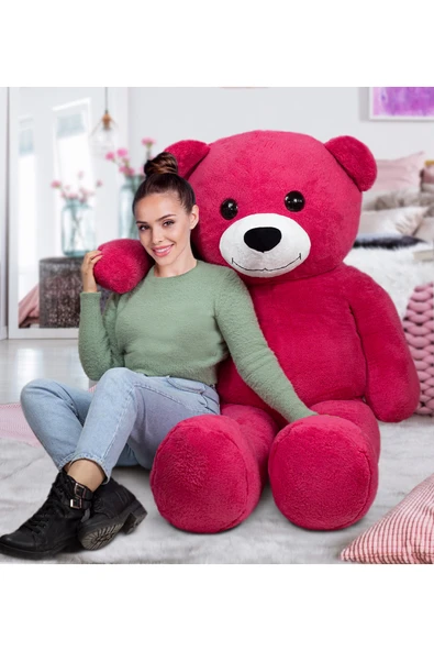 Özgüner Oyuncak Büyük 180 cm Papyonlu Peluş Ayıcık – Aşkınızı Gösteren En Tatlı Hediye ürün görseli 1