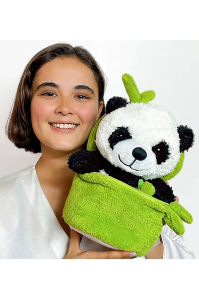 Pababo Çantalı Bambu Panda ürün görseli 1