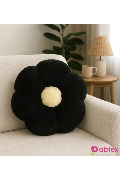 Harika Peluş Fabrikası Dekoratif ve Yumuşak Peluş Çiçek Yastık – 40 cm Konforlu Tasarım ürün görseli 1