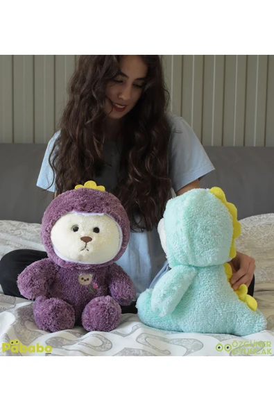 Özgüner Oyuncak Kapşonlu Pufi Ayıcık - Resim 2