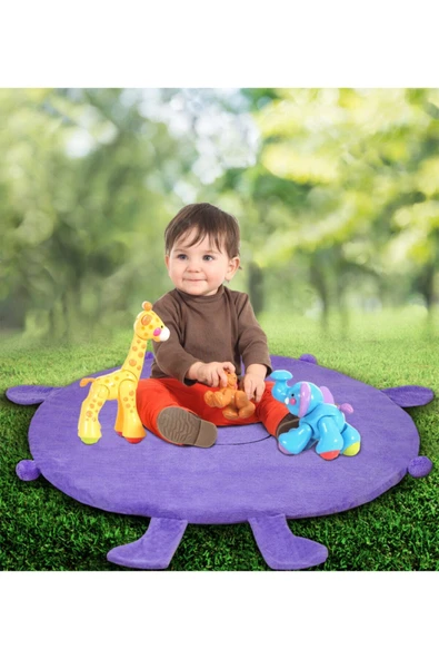 Ayıcı Oyuncak 120 Cm Ayaklı Bebek Oyun Halısı ürün görseli 1