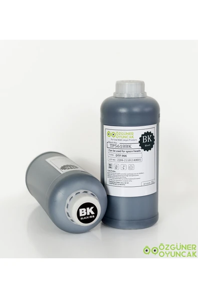 Pababo Dtf Mürekkebi Black (siyah) 1000ml ürün görseli 1
