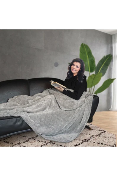 Ayıcı Oyuncak Çoban Dikişi 150*200 Cm Pelüş Tv Battaniyesi (%100 Yerli) ürün görseli 1