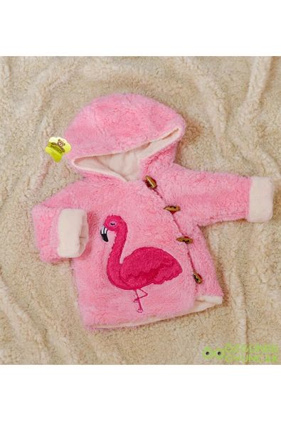 Pababo Seviml Figürlü Peluş Bebek Mont(3-6Ay;9-12Ay) ürün görseli 1