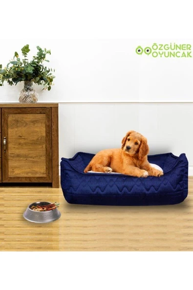Özgüner Oyuncak Paptex Köpek - Kedi Evcil Hayvan Yatağı (%100 YERLİ) Bej - S beden ürün görseli 1