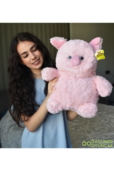 Harika Peluş Fabrikası Sevimli Domuz Peluş Oyuncak – Hem Çocuklar Hem Yetişkinler İçin ürün görseli 1