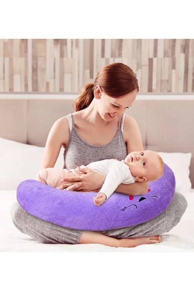 Harika Peluş Fabrikası Pabtex Bebek Emzirme Destek Ve Oturma Minderi Yastığı ürün görseli 1