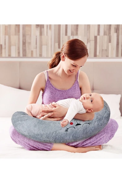 Ayıcı Oyuncak Pabtex Bebek Emzirme Destek Ve Oturma Minderi Yastığı ürün görseli 1