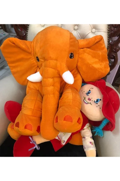 Pababo Uyku Arkadaşım Fil Peluş Fil 65 cm ürün görseli 1