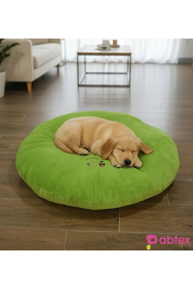 Harika Peluş Fabrikası Pelüş Dokulu Kedi Köpek Yatağı 80 cm – Konforlu ve Dayanıklı ürün görseli 1