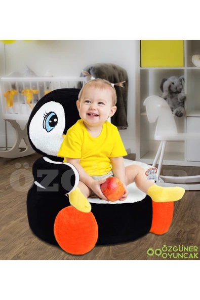 Pababo Peluş Oyuncak Bebek Çocuk Koltuğu (%100 YERLİ) ürün görseli 1