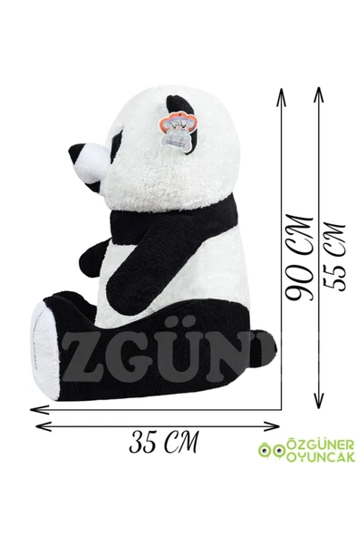 Pababo Sevimli Mi Sevimli 45 cm Panda Peluş Ayı - Resim 3