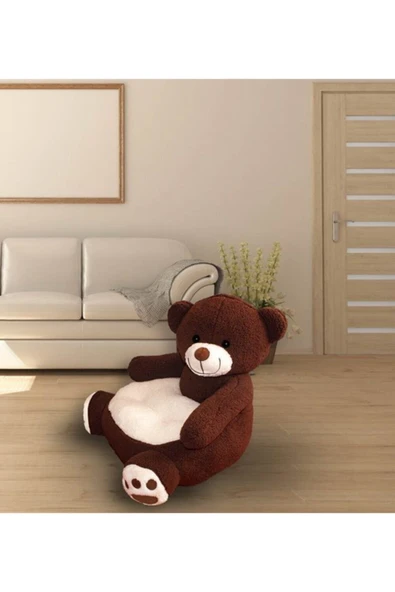 Özgüner Oyuncak Paptex Ayıcık Peluş Bebek Çocuk Koltuğu & Broş (%100 YERLİ) ürün görseli 1