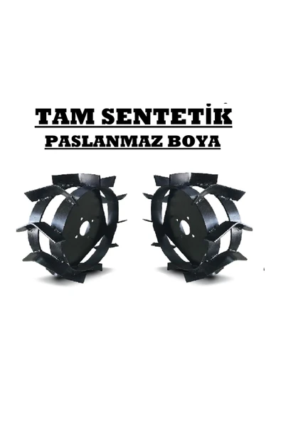 DALAZ,AYDINMAKSAN Çapa Makinesi UYUMLU ÇELİK DEMİR TEKER TAKIMI ürün görseli 1