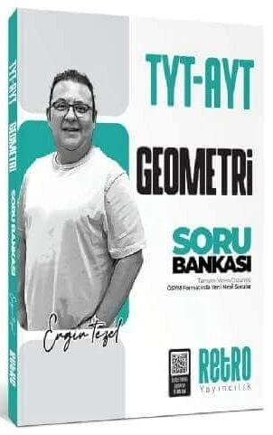 Retro YKS TYT AYT Geometri Soru Bankası Çözümlü - Engin Tezel Retro Yayıncılık ürün görseli 1