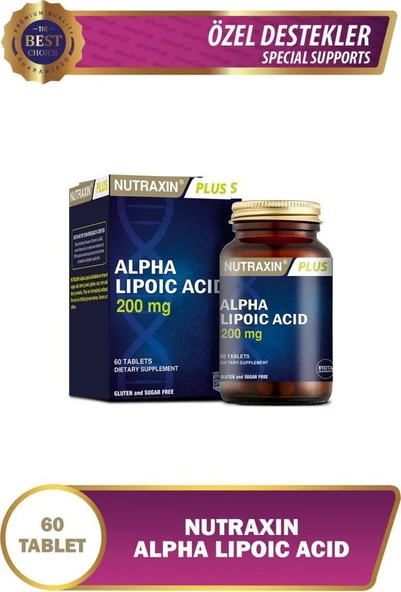 Nutraxin Alpha Lipoic Acid 60Tablet ürün görseli 1