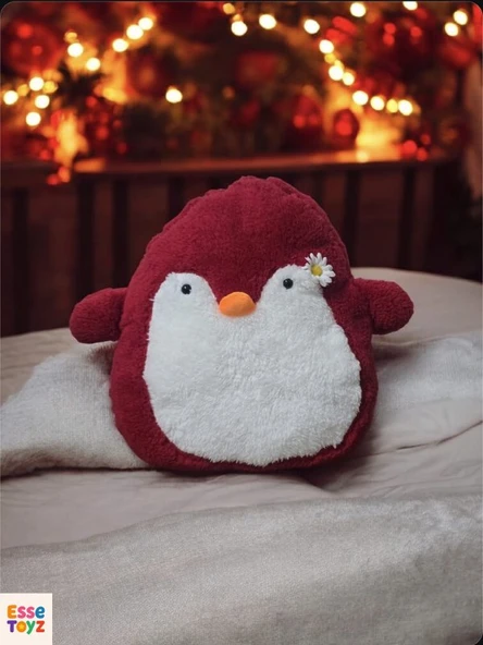 40 cm Peluş Penguen Yastık – Yumuşak ve Sevimli Dekoratif Oyuncak ürün görseli 1