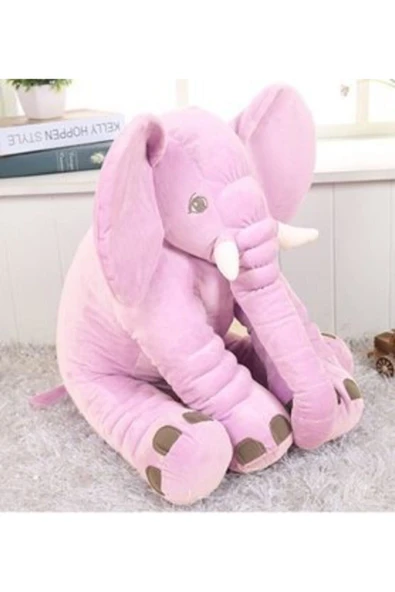 Harika Peluş Fabrikası Uyku Arkadaşım Fil Peluş Fil 80cm (%100 Yerli) ürün görseli 1
